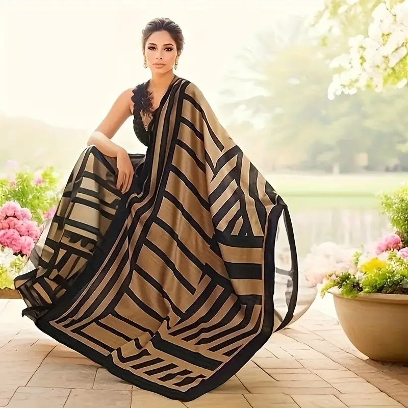 Travel Accessories For Elderly - Fashion Cotton Linen Lightweight Wrap Women
