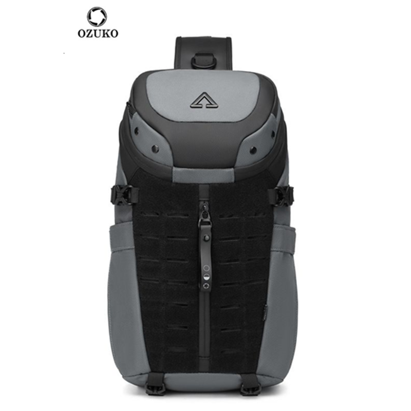 Travel Accessories Men - Ozuko Chest Bag Cross Bag Men