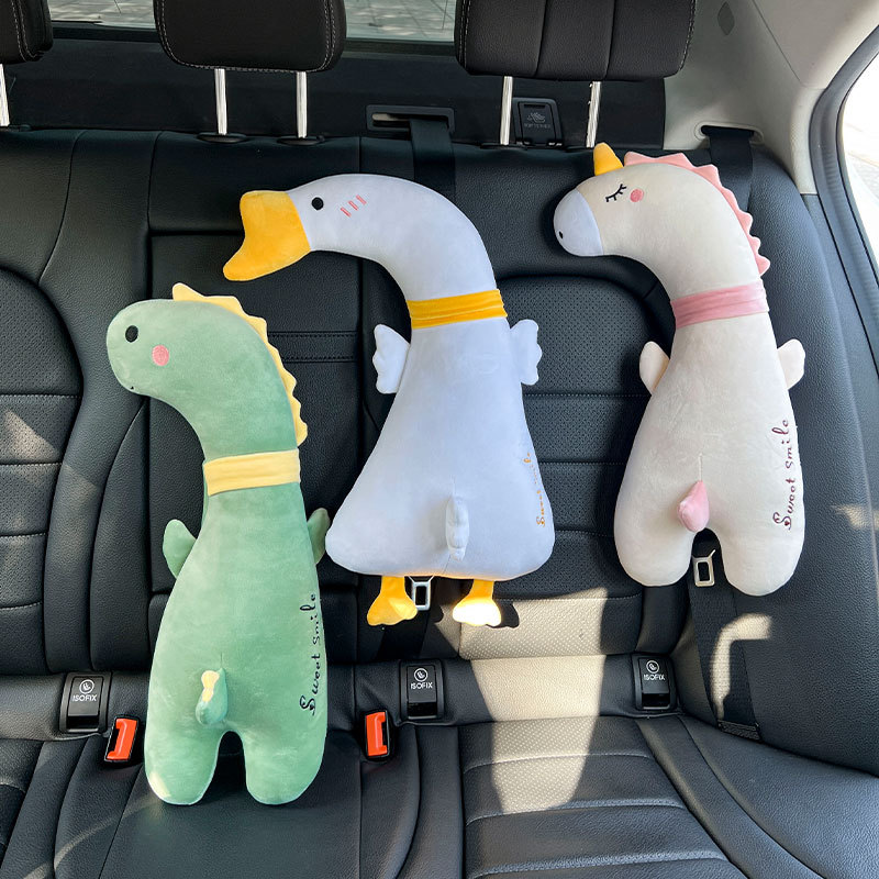 Travel Accessories For 4 Year Old - Car Seat Shoulder Pad with Cartoon