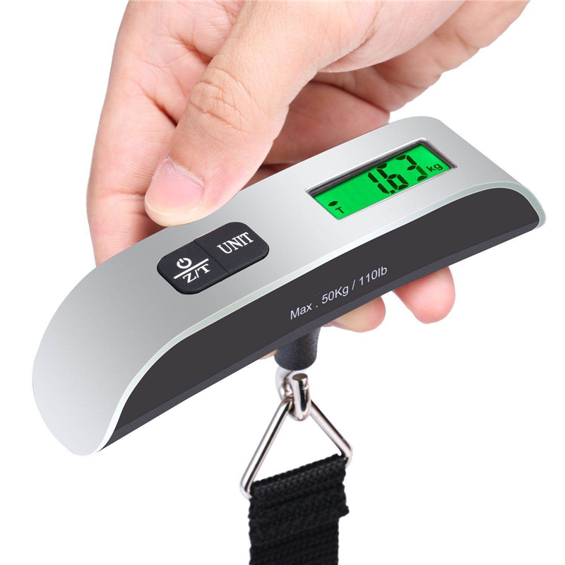Travel Accessories Display - Portable Scale Digital LCD Display 110lb/50kg