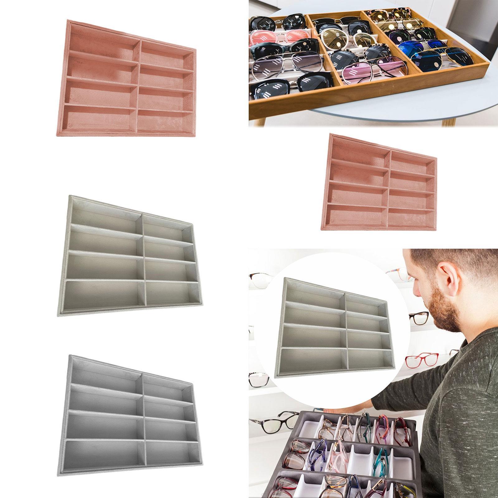 Travel Accessories Display - Glasses Display Tray Multipurpose Lightweight Glasses