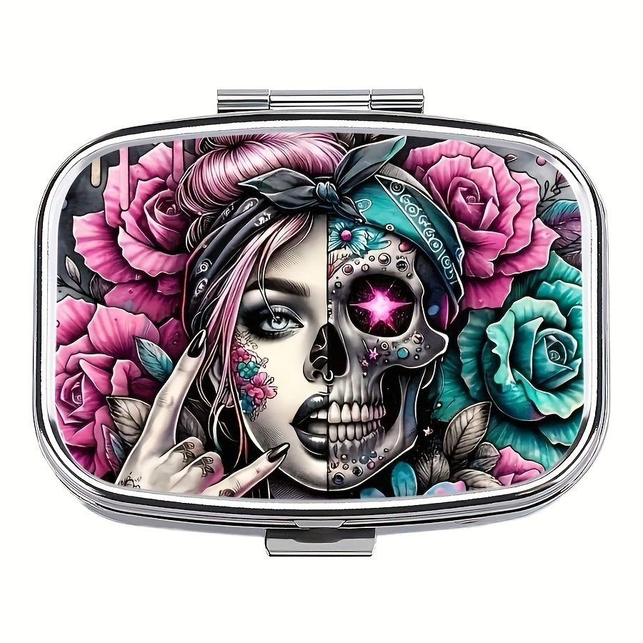 Travel Accessories Ideas - 1PCS, Personal Pill Storage Box with