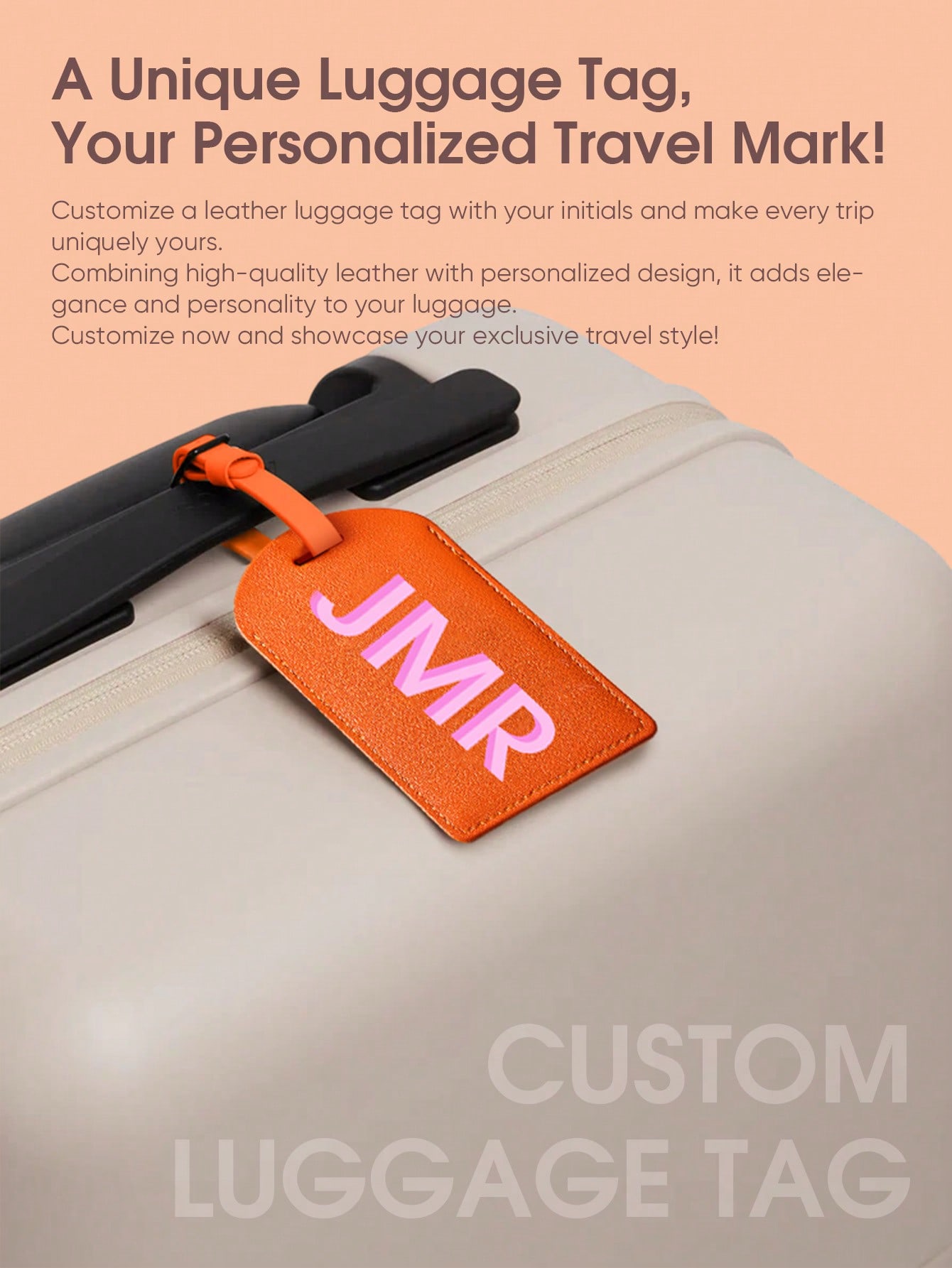 Personalized Initial Luggage T - Travel Accessories Men ulasan dan harga
