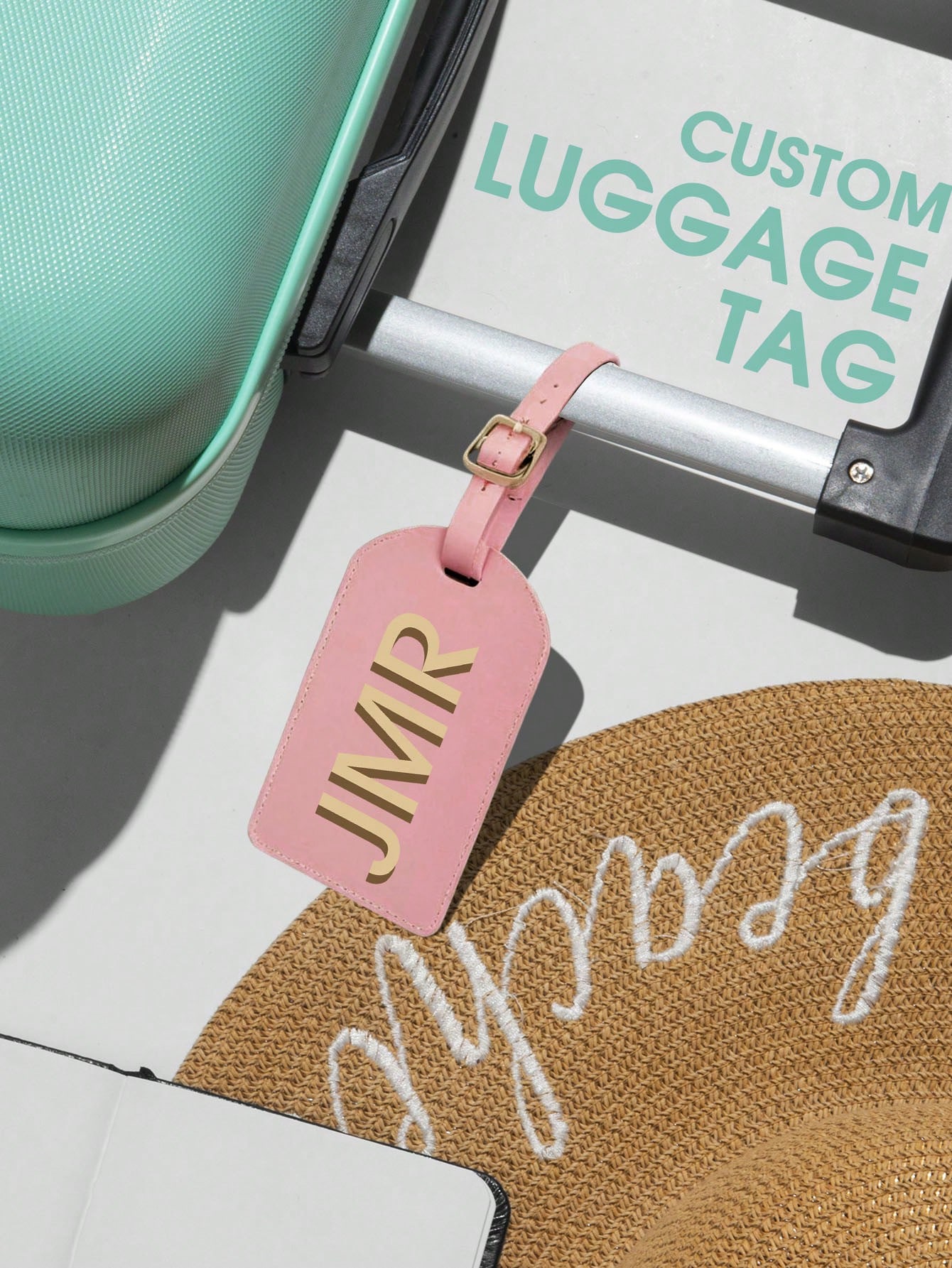 Personalized Initial Luggage T - Travel Accessories Men ulasan dan harga