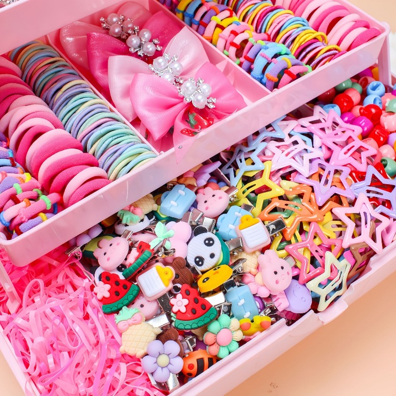 546Pcs Bow High Elastic Hair A - Travel Accessories For 4 Year Old ulasan dan harga