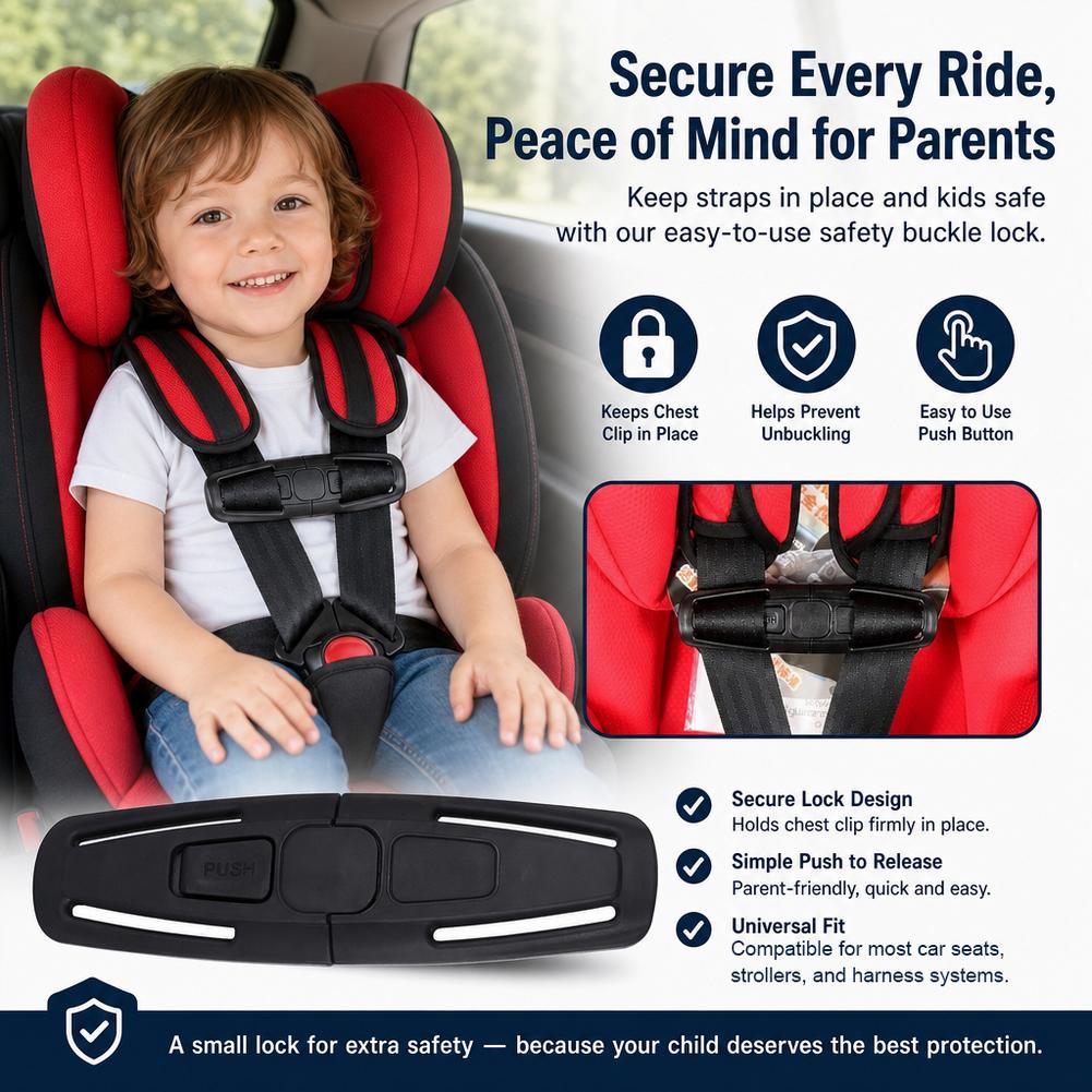 Car Child Safety Seat Strap Cl - Travel Accessories For Toddlers ulasan dan harga