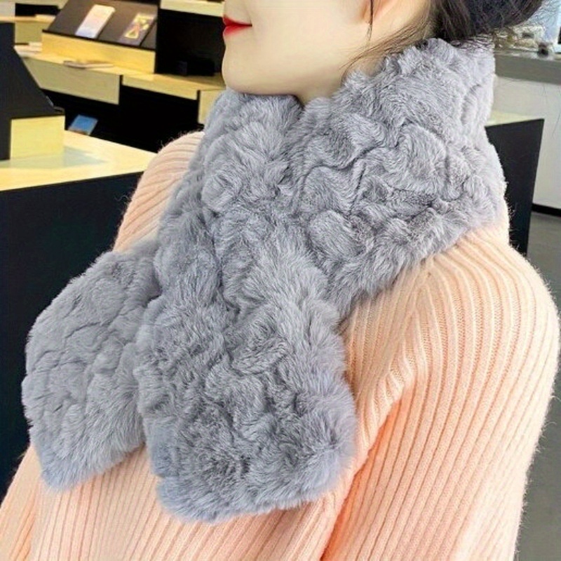 Elegant Women's Faux Rabbit Fu - Travel Accessories Ideas ulasan dan harga