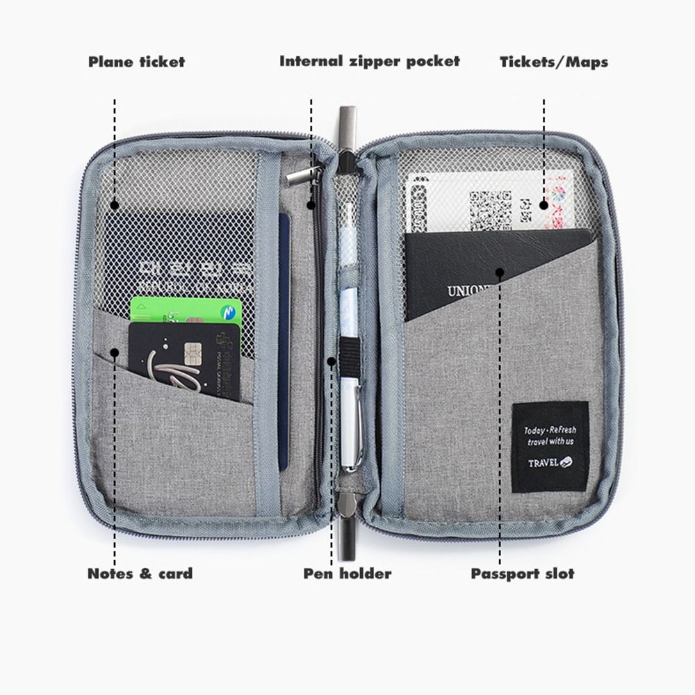Travel Accessories Travel Wall - Travel Accessories Wallet ulasan dan harga