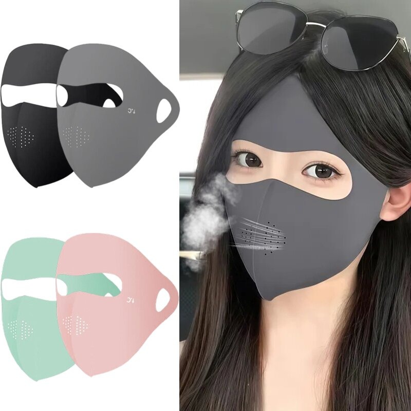 New Full-Face UV Face Mask Reu - Travel Accessories For Elderly ulasan dan harga