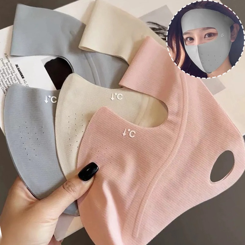 New Full-Face UV Face Mask Reu - Travel Accessories For Elderly ulasan dan harga