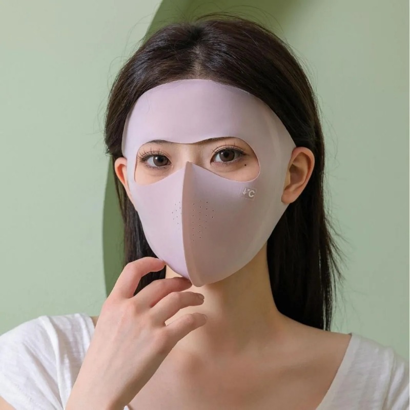 New Full-Face UV Face Mask Reu - Travel Accessories For Elderly ulasan dan harga