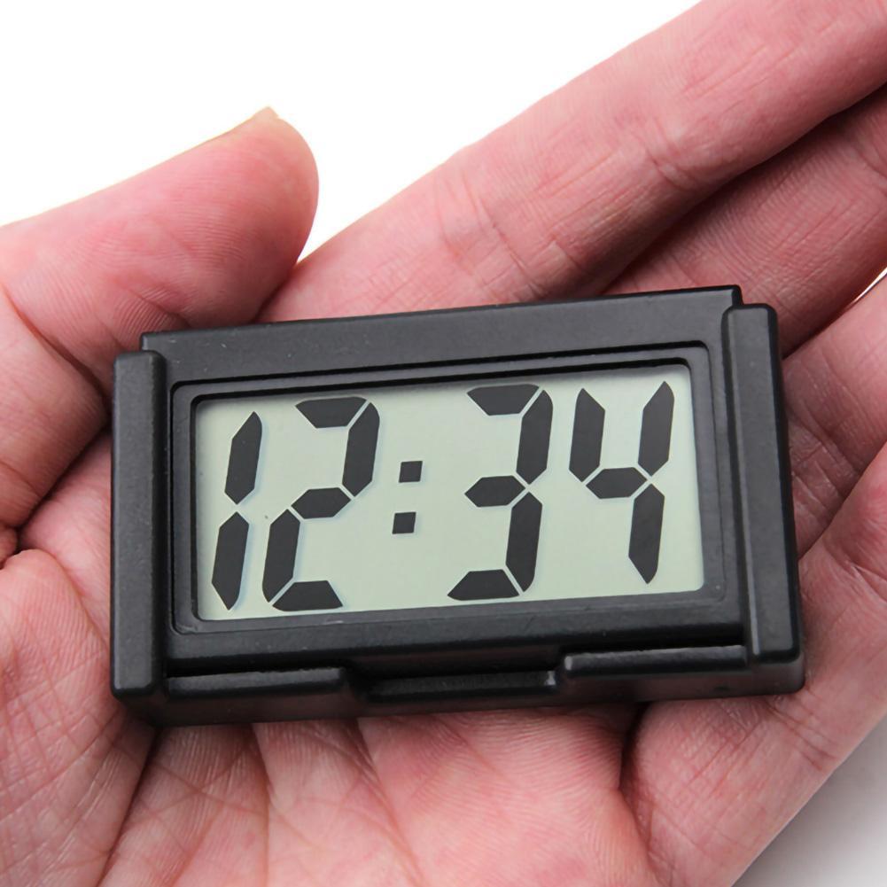Mini Digital Clock Car Dashboa - Travel Accessories Display ulasan dan harga