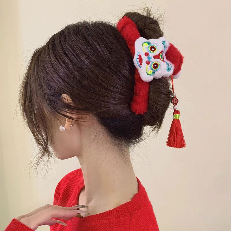 1pc Lion Dance Tassel New Year - Travel Accessories For Elderly ulasan dan harga