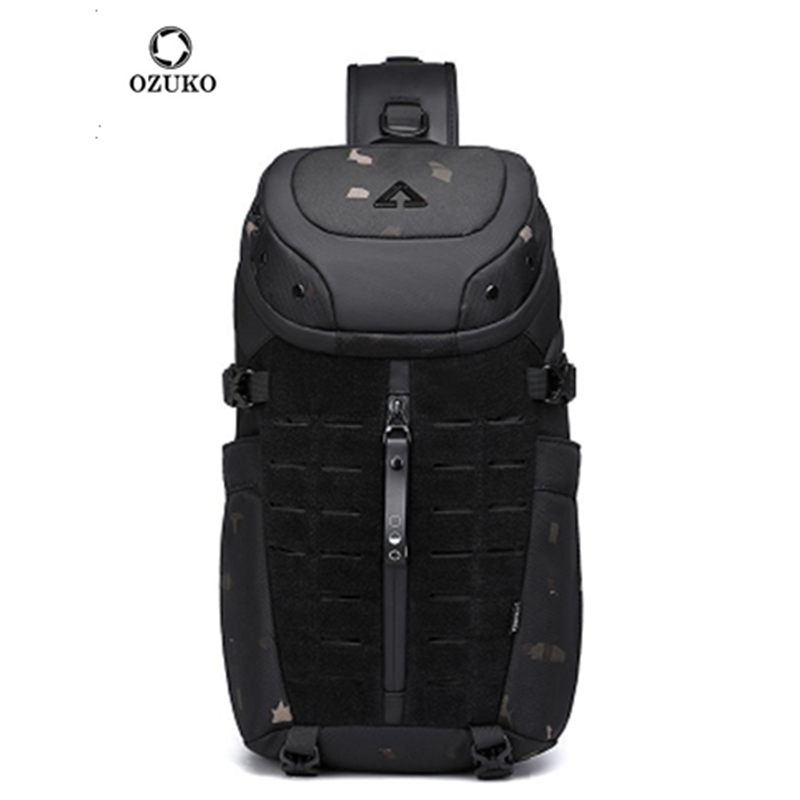 Ozuko Chest Bag Cross Bag Men  - Travel Accessories Men ulasan dan harga