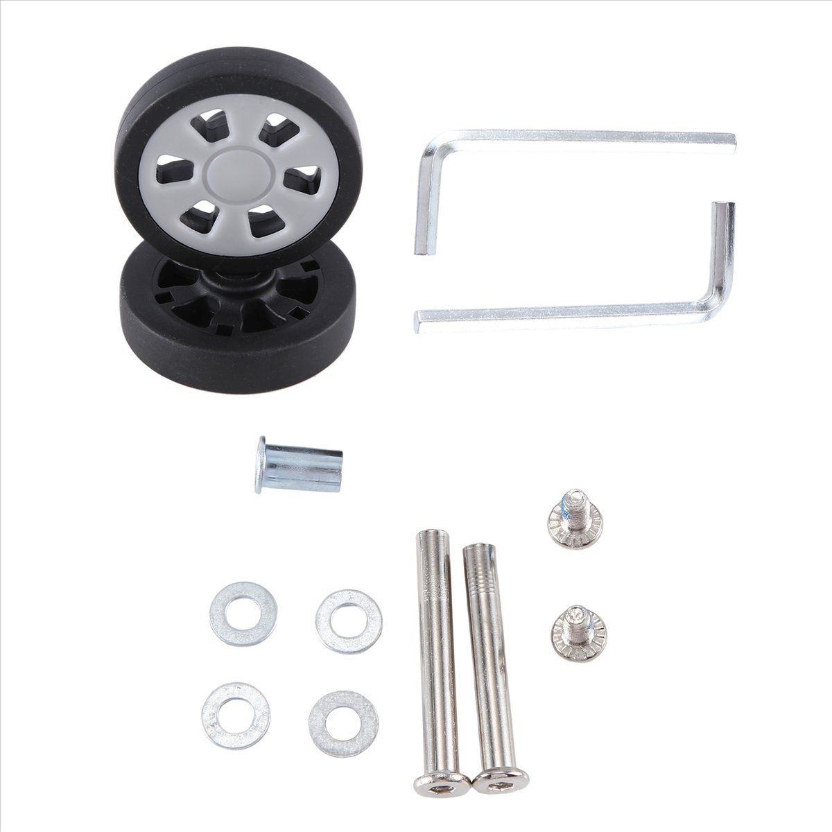 ABQR 55X12mm Luggage Wheels Re - Luggage Wheel Replacement ulasan dan harga