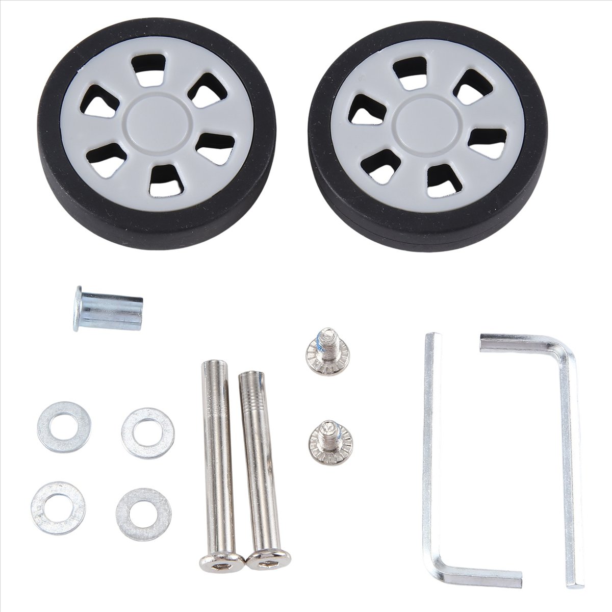 ABQR 55X12mm Luggage Wheels Re - Luggage Wheel Replacement ulasan dan harga