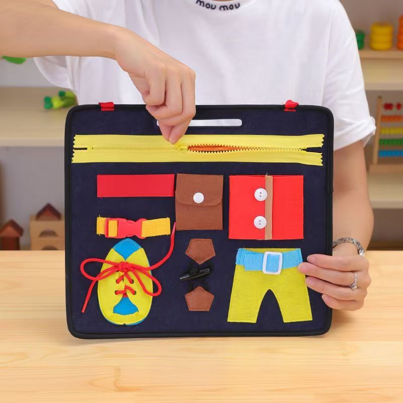 Montessori Busy Board for Todd - Travel Accessories For Toddlers ulasan dan harga