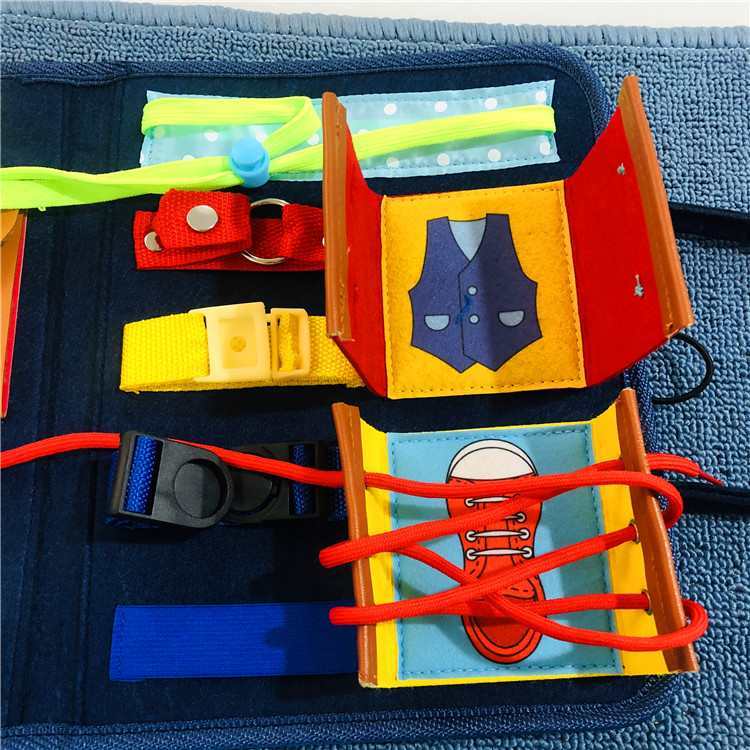 Montessori Busy Board for Todd - Travel Accessories For Toddlers ulasan dan harga