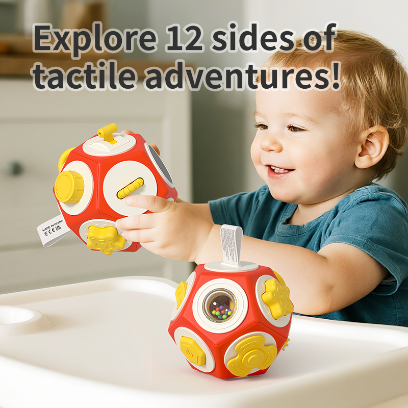 Montessori Busy Cube Busy Boar - Travel Accessories For Toddlers ulasan dan harga