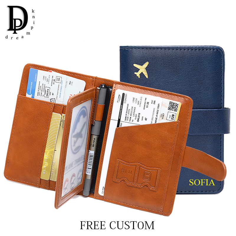 Custom Letters Travel Passport - Travel Accessories Wallet ulasan dan harga