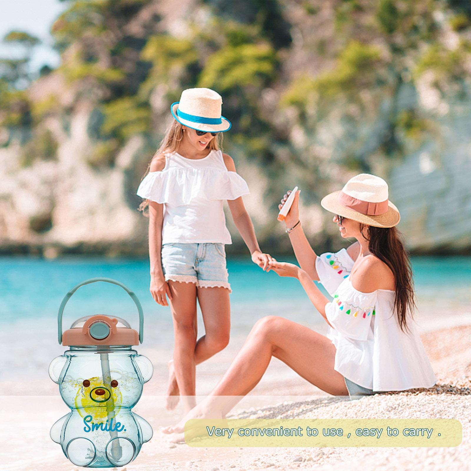 Large-Capacity Straw Cup High- - Travel Accessories For 4 Year Old ulasan dan harga