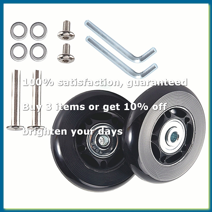 2 Set Luggage Suitcase Replace - Luggage Wheel Replacement ulasan dan harga