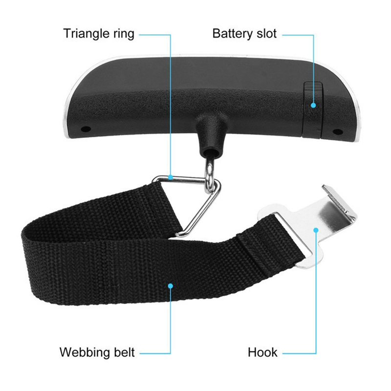 Portable Scale Digital LCD Dis - Travel Accessories Display ulasan dan harga