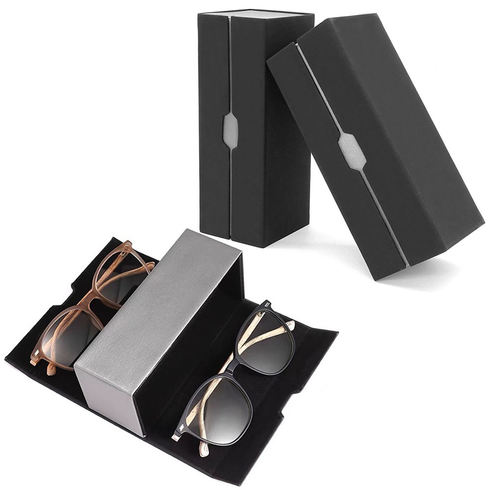 Glasses Case Pu Leather Glasse - Travel Accessories Ideas ulasan dan harga