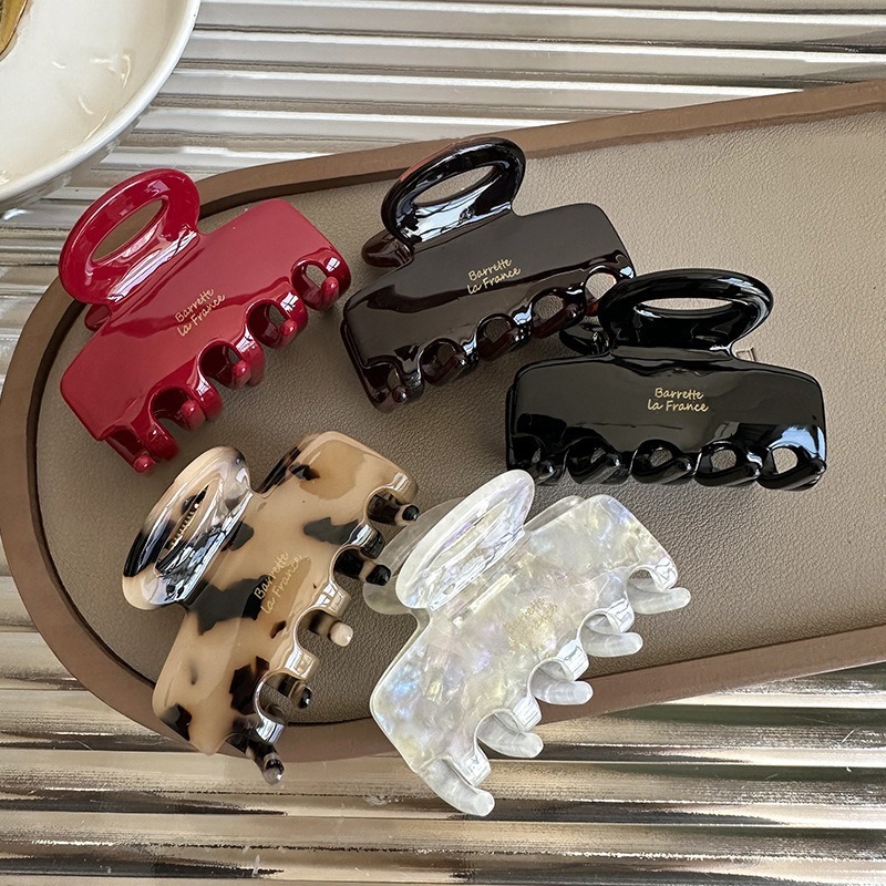 French Medium Hair Claw Clips  - Travel Accessories For Elderly ulasan dan harga