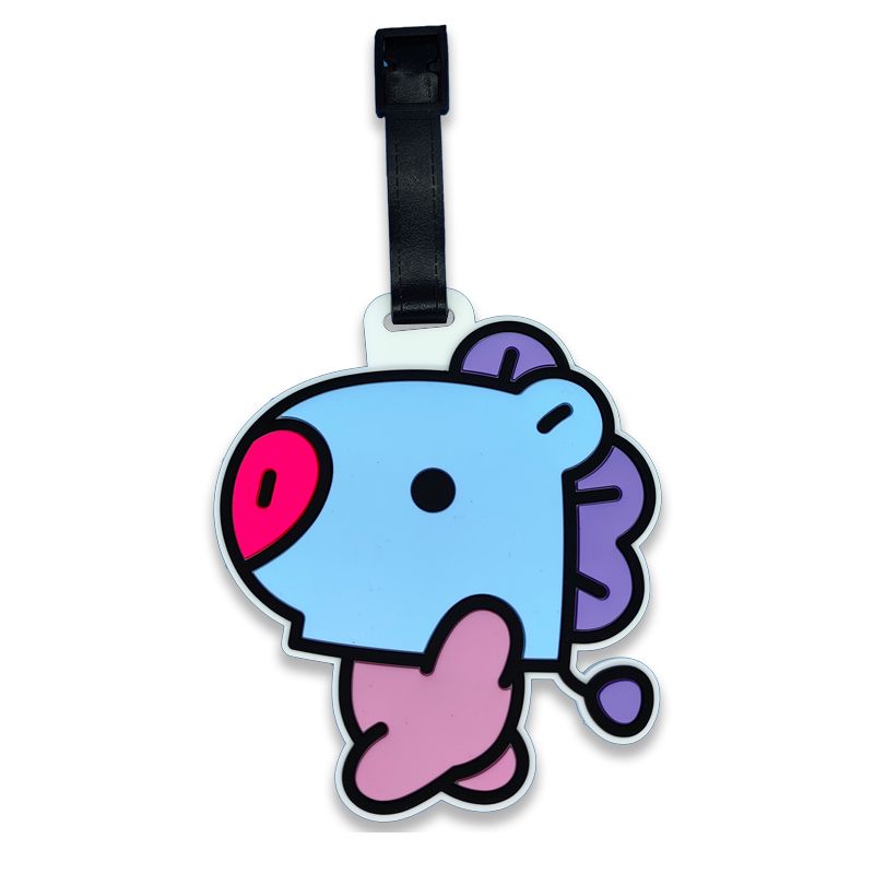 BT21 cartoon cute keychain Kaw - Travel Accessories Store ulasan dan harga