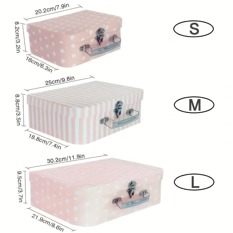 3pcs Vintage Style Cardboard B - Travel.Accessories News ulasan dan harga