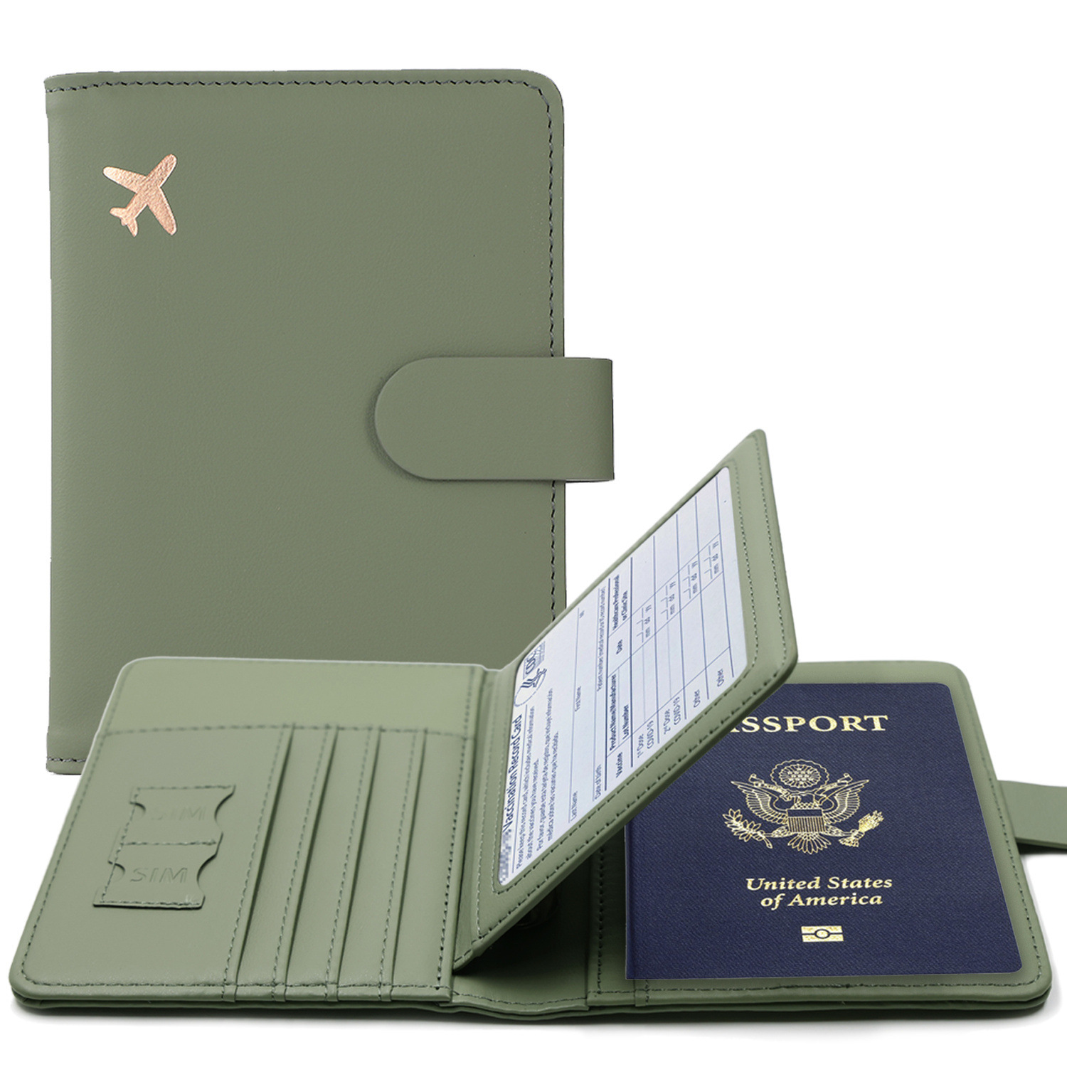 RFID Passport Cover Case Passp - Travel Accessories Wallet ulasan dan harga