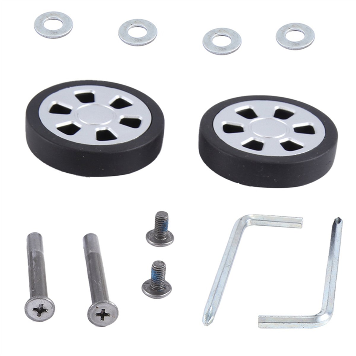 ABQR 55x13mm Set of 2 Luggage  - Luggage Wheel Replacement ulasan dan harga