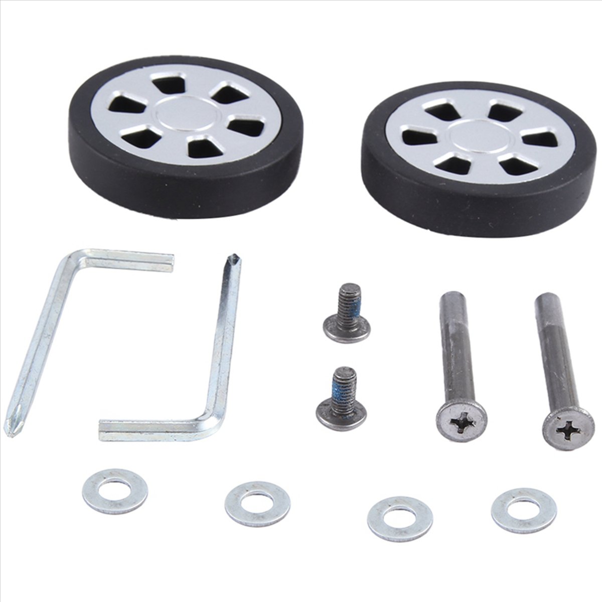 ABQR 55x13mm Set of 2 Luggage  - Luggage Wheel Replacement ulasan dan harga