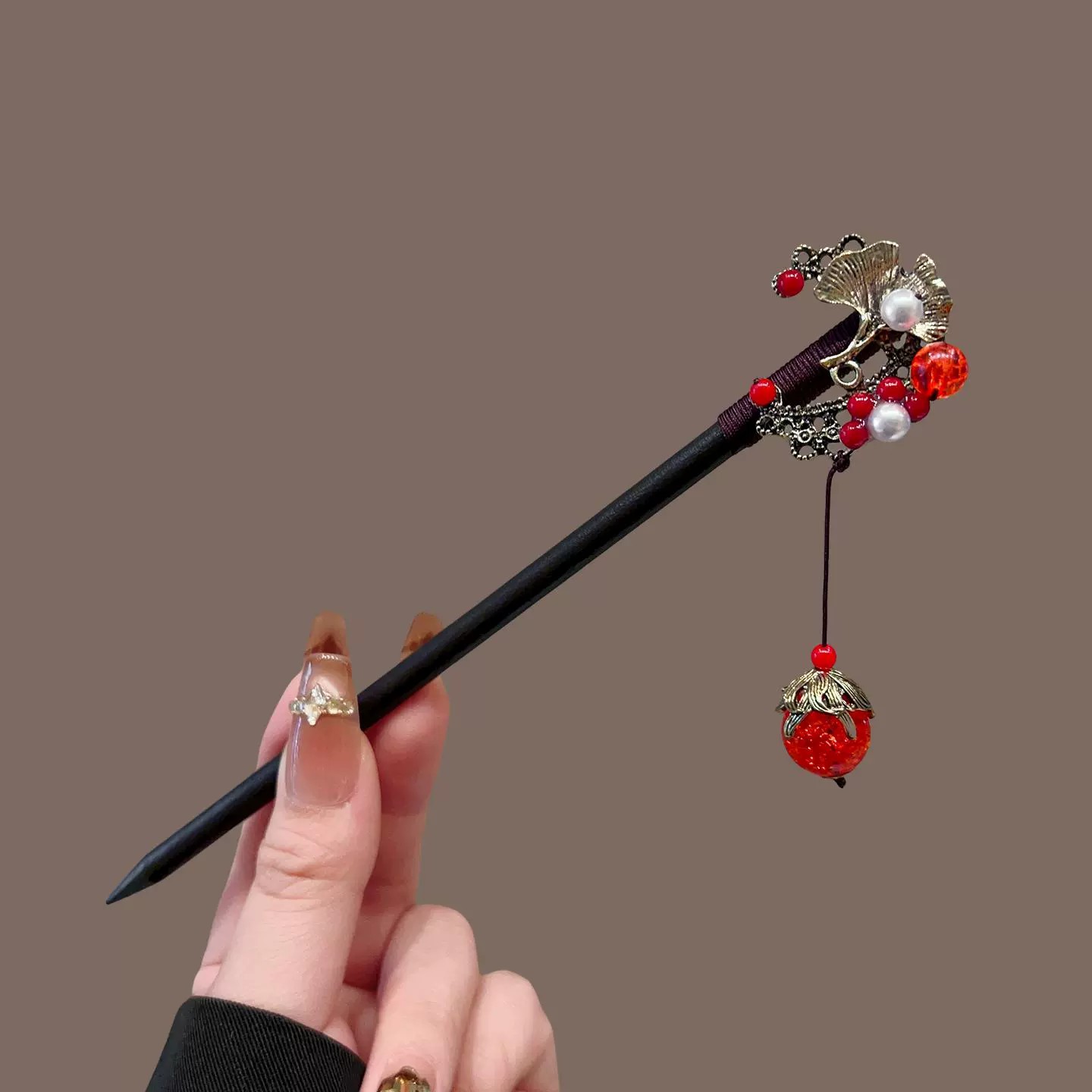 Antique Wooden Hairpin Women's - Travel Accessories Store ulasan dan harga