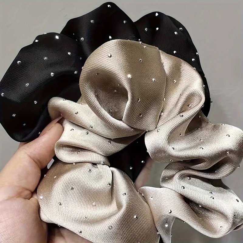 1/3PCS Satin Scrunchies With R - Travel Accessories For Elderly ulasan dan harga
