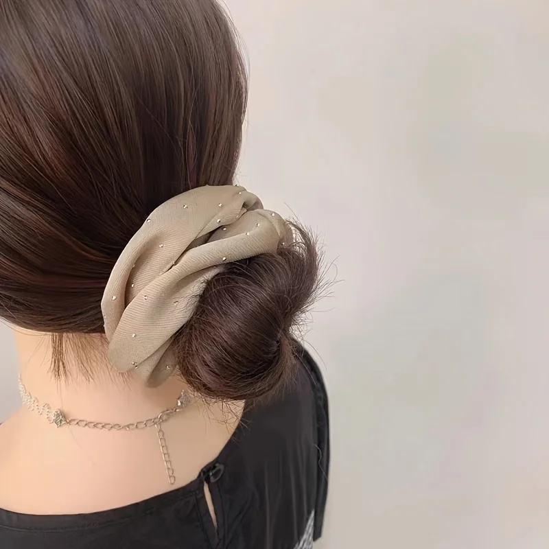 1/3PCS Satin Scrunchies With R - Travel Accessories For Elderly ulasan dan harga