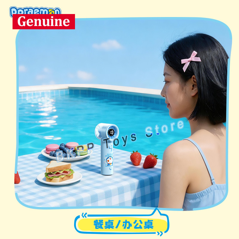 Doraemon Handheld Mini Fan Dig - Travel Accessories Display ulasan dan harga