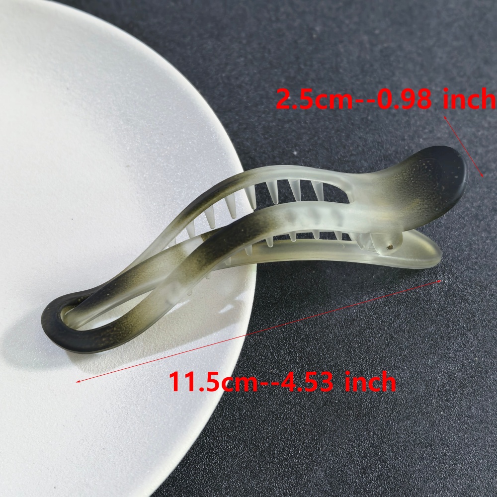 Large Flat Duckbill Hair Claw  - Travel Accessories For Elderly ulasan dan harga