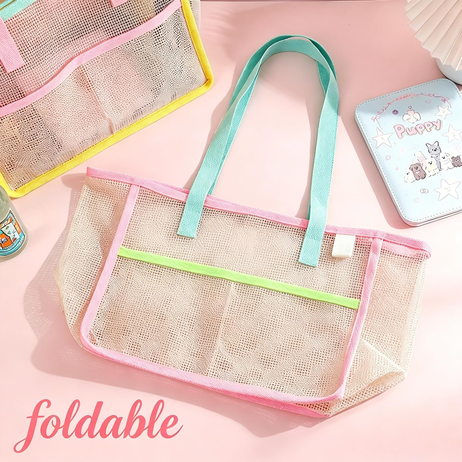 Beach Bags for Women Colorful  - Travel Accessories Must Have ulasan dan harga