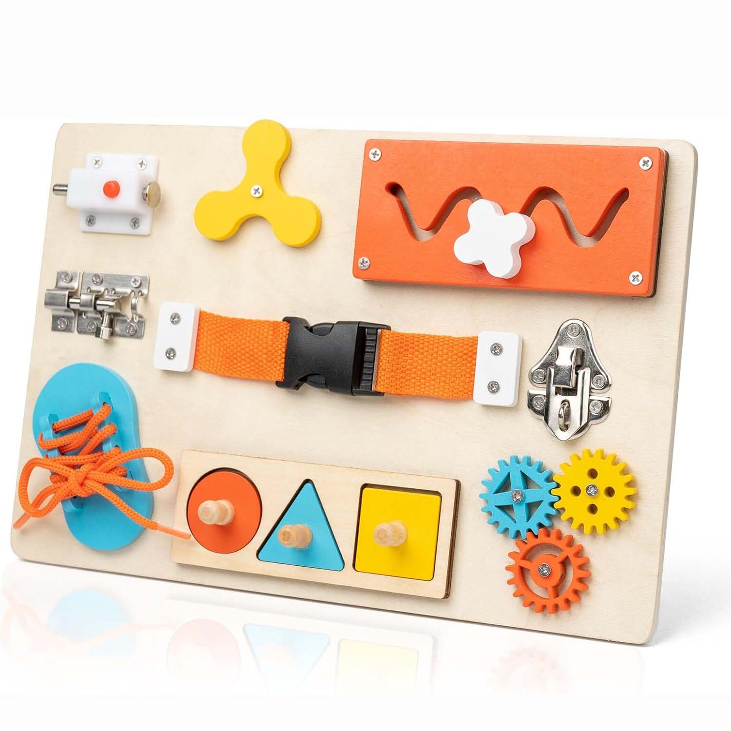 Montessori Busy Board for Todd - Travel Accessories For Toddlers ulasan dan harga