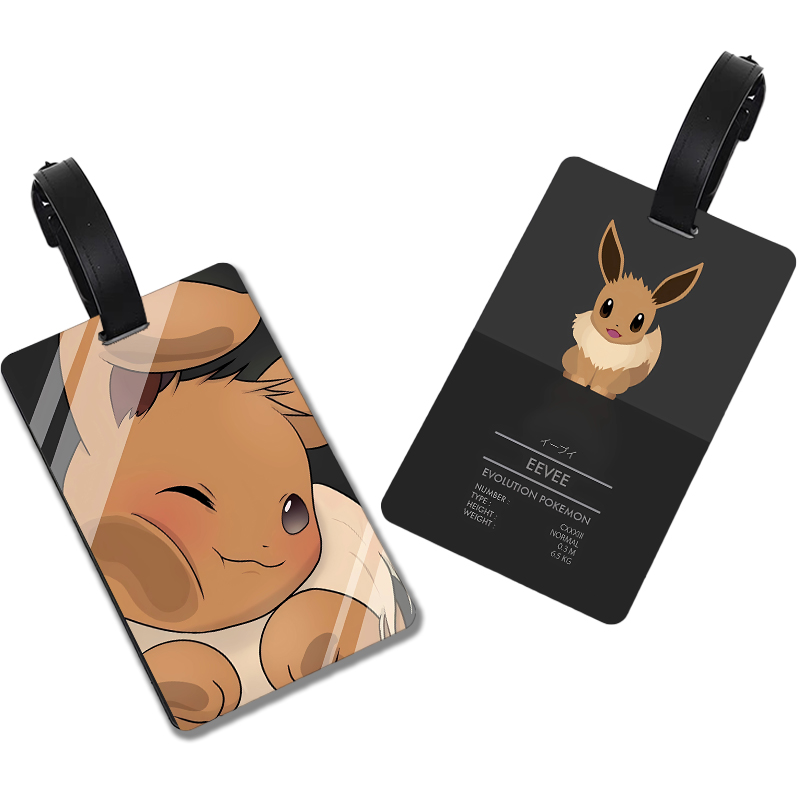 Pokemons Cartoon Luggage Tag K - Travel Accessories Men ulasan dan harga