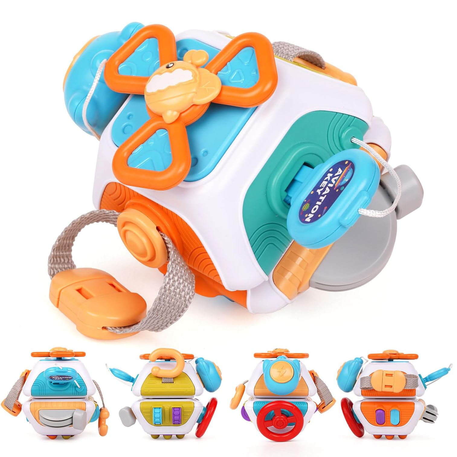 Baby Busy Board Cube Montessor - Travel Accessories For Toddlers ulasan dan harga