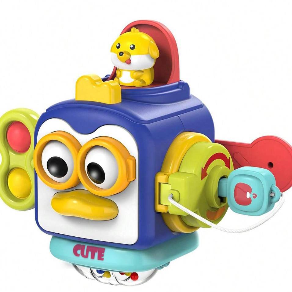 Baby Busy Board Cube Montessor - Travel Accessories For Toddlers ulasan dan harga