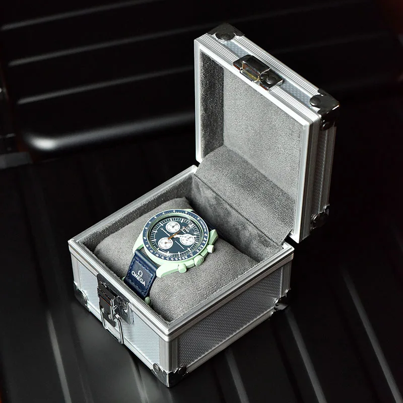 Portable Aluminum Watch Boxes  - Travel Accessories Display ulasan dan harga