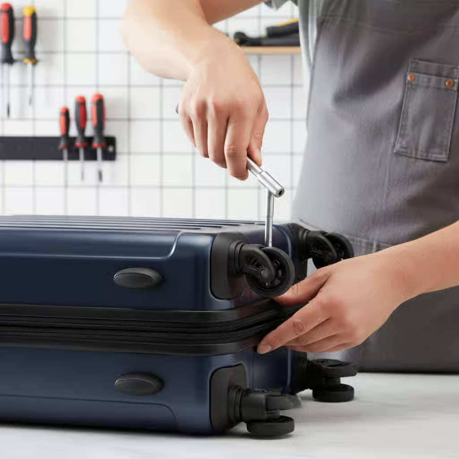 Universal Luggage Caster Repla - Luggage Wheel Replacement ulasan dan harga