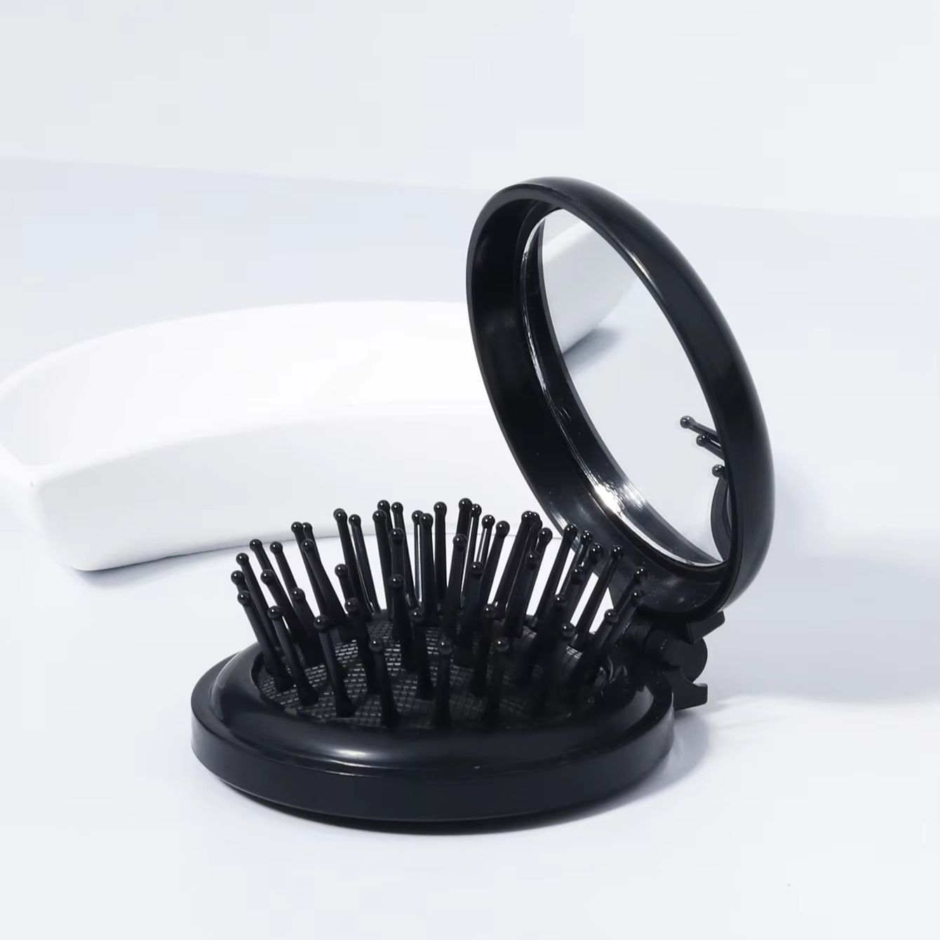 1pc portable folding hair brus - Travel Accessories For Elderly ulasan dan harga