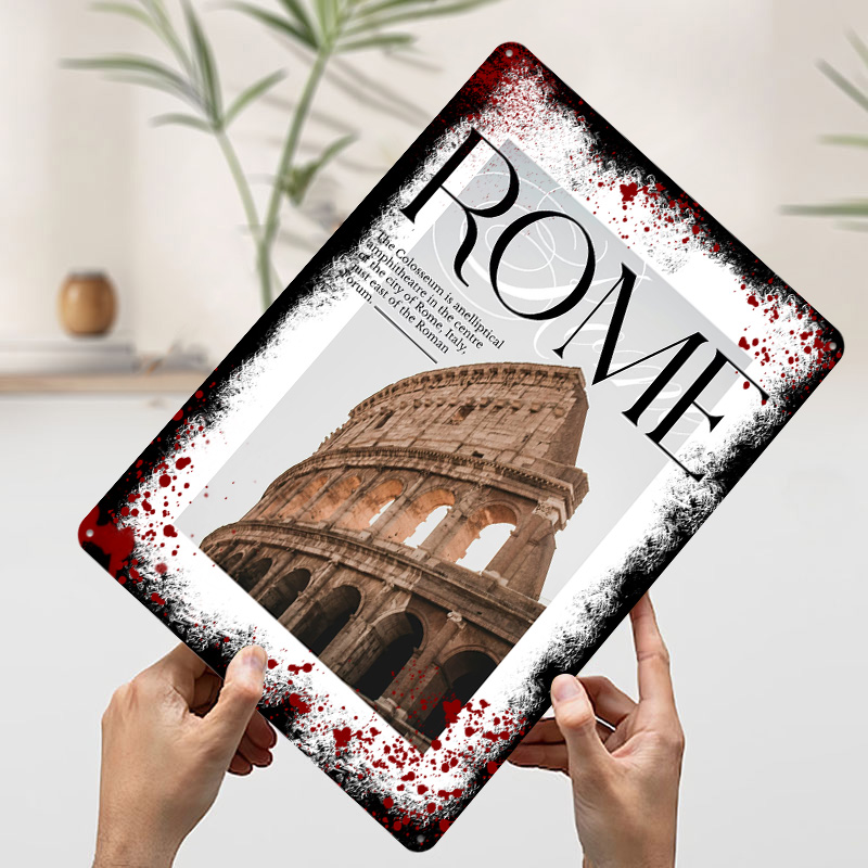 Rome Colosseum Travel Poster C - Travel Accessories Rome ulasan dan harga