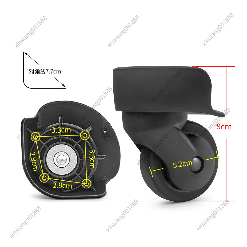 For 360 Degree Spinner Wheels  - Luggage Wheel Replacement ulasan dan harga