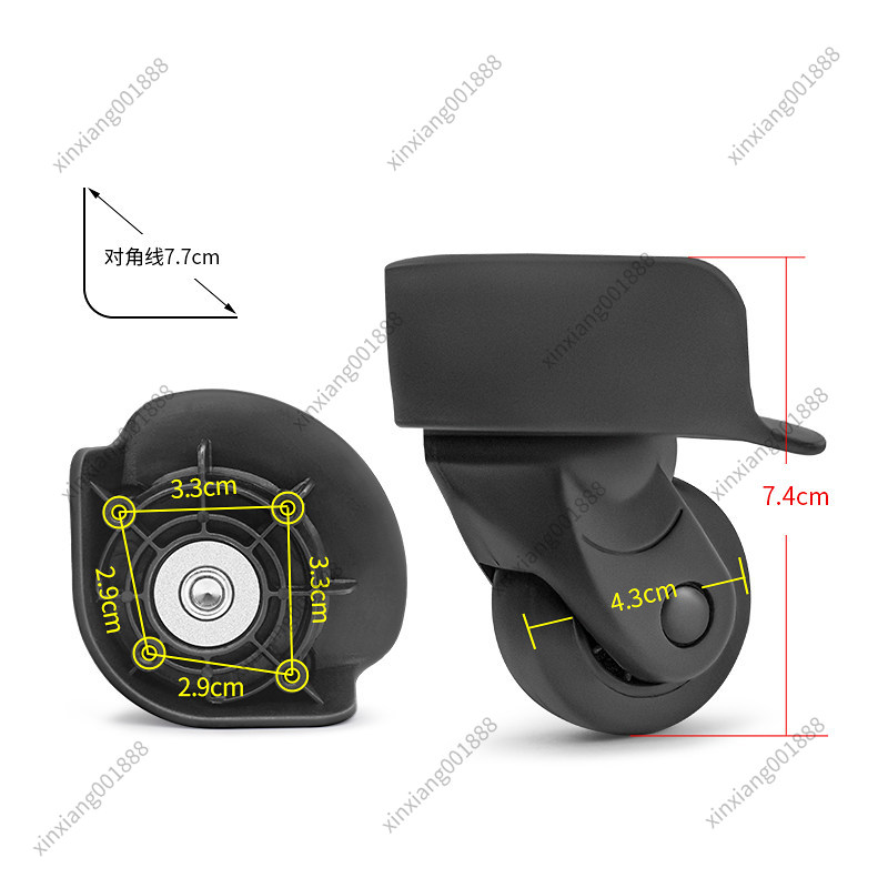 For 360 Degree Spinner Wheels  - Luggage Wheel Replacement ulasan dan harga